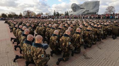 Более 500 военнослужащих приняли присягу в Брестской крепости