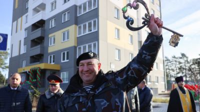 Три жилых дома для милиционеров ввели в Минске