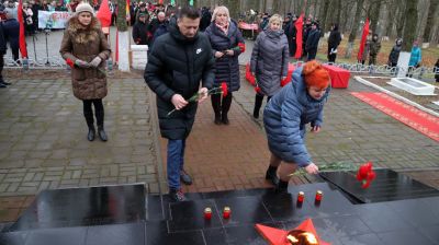Перезахоронение останков воинов-красноармейцев прошло в Славгороде