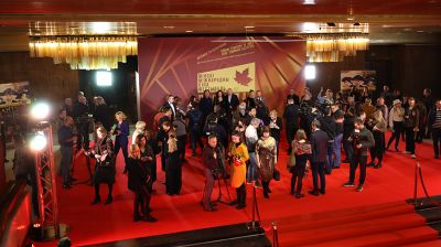 Церемония закрытия международного кинофестиваля "Лістапад"