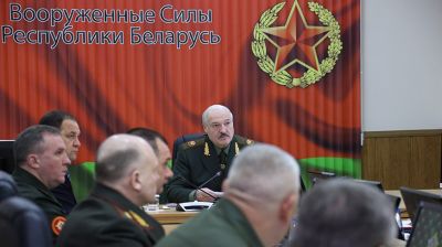 Лукашенко провел совещание по вопросам военной безопасности