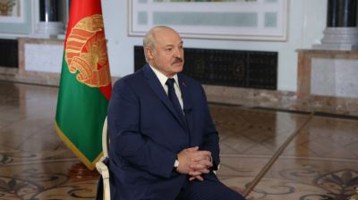 Лукашенко дал интервью гендиректору МИА "Россия сегодня" Дмитрию Киселеву