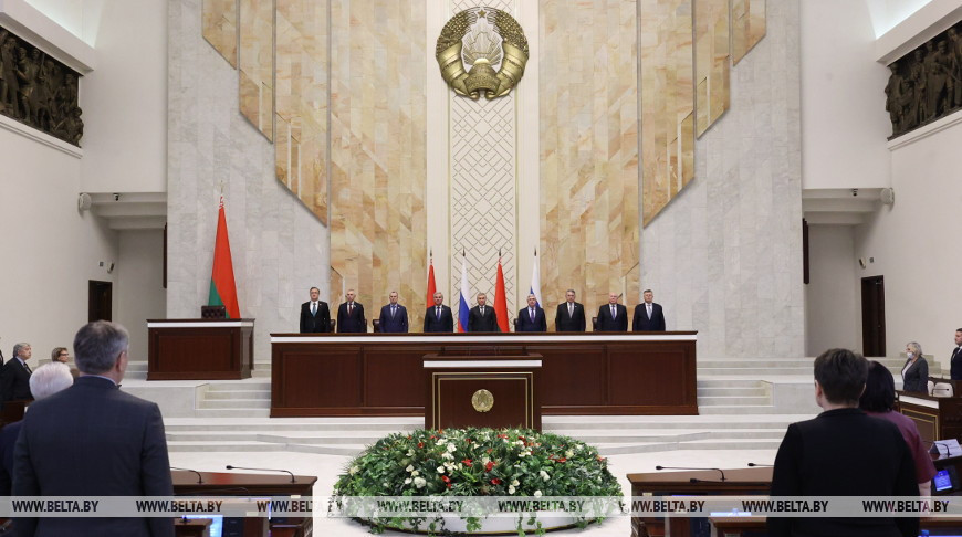 Сессия Парламентского собрания Союза Беларуси и России прошла в Минске