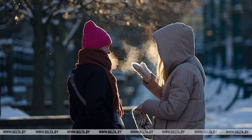 До -23°С ожидается в Беларуси 8 декабря