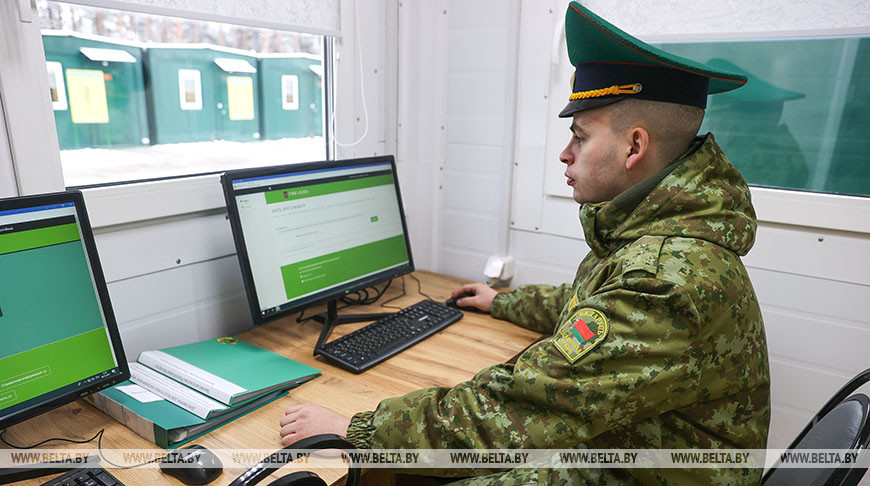 Новую модульную погранзаставу открыли в Малоритском районе на границе с Украиной