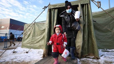 31-й день беженцы живут на белорусско-польской границе