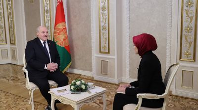 Лукашенко дал интервью турецкой телерадиокомпании TRT
