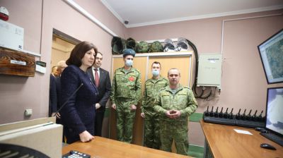 Кочанова посетила погранзаставу "Подлипки"