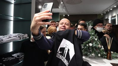Первый магазин с мерчем от Лукашенко открылся в Минске