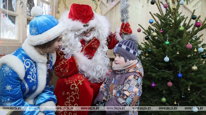 Новогодний праздник прошел в Могилеве