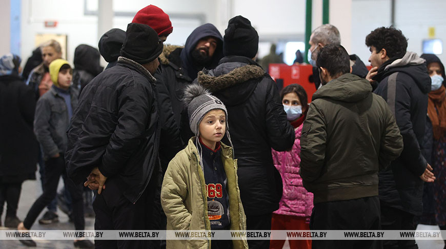43-й день беженцы находятся на белорусско-польской границе
