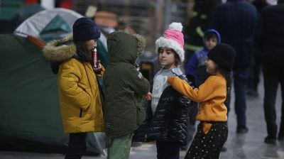 46-й день идет для беженцев на белорусско-польской границе