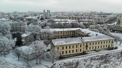 Морозный день в Гродно