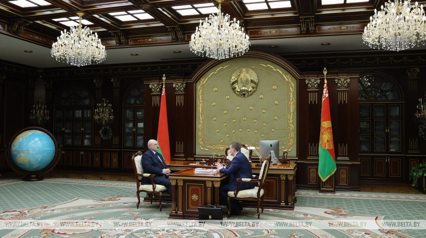 Лукашенко принял губернатора Минской области