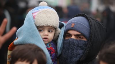 57-й день беженцы находятся на белорусско-польской границе