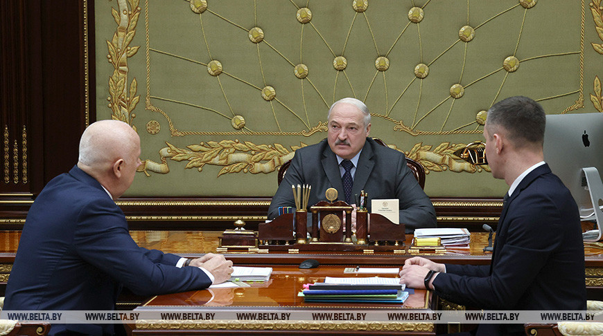 Лукашенко доложили о развитии строительной отрасли