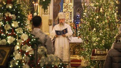 Рождественские богослужения прошли в храмах Бреста