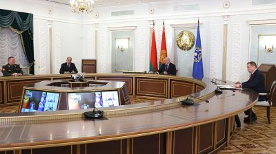 Лукашенко принял участие во внеочередной сессии СКБ ОДКБ по ситуации в Казахстане