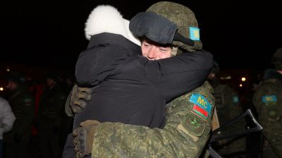 Витебские десантники вернулись в бригаду после выполнения миротворческой миссии