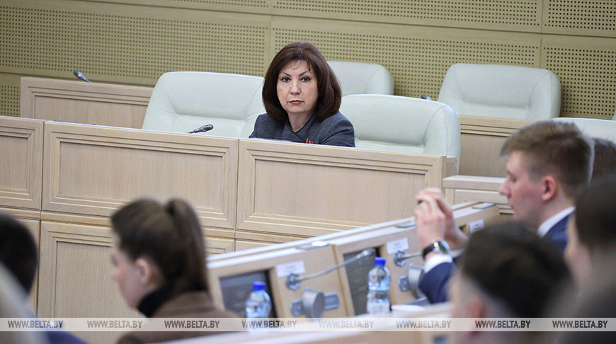 Заседание Молодежного парламента прошло в Совете Республики