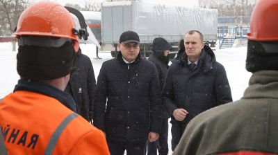 Каранкевич посетил Могилевскую газонаполнительную станцию