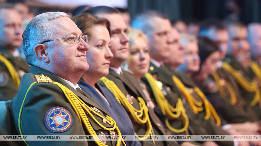 Торжественное собрание в честь Дня спасателя прошло в Минске