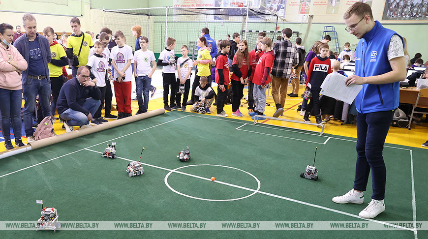 Второй этап Кубка Беларуси по образовательной робототехнике проходит в ГГУ им. Ф.Скорины