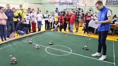Второй этап Кубка Беларуси по образовательной робототехнике проходит в ГГУ им. Ф.Скорины