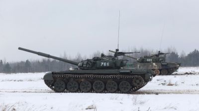 Соревнования на лучший танковый экипаж проходят в Борисове