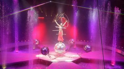 "Водная феерия" представлена в Гомельском цирке