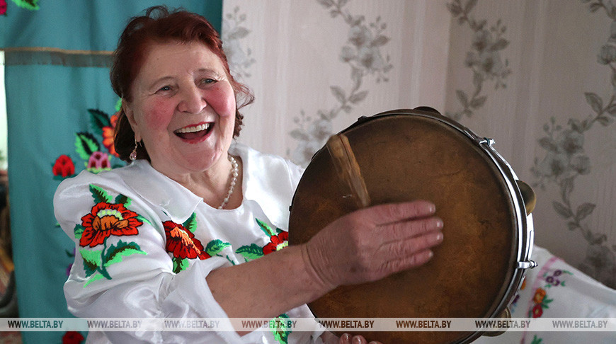 Жительница Могилевского района Зинаида Блинкова продолжает старинные белорусские традиции рукоделия
