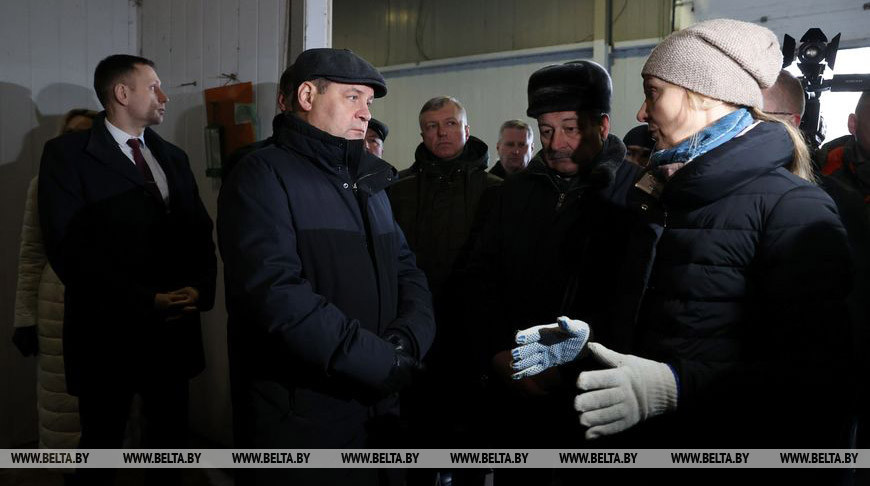 Головченко посетил УП "Партизанское"