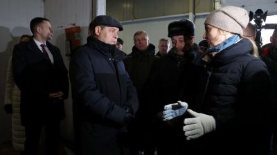 Головченко посетил УП "Партизанское"