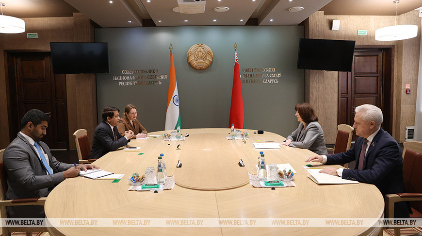 Кочанова встретилась с послом Индии