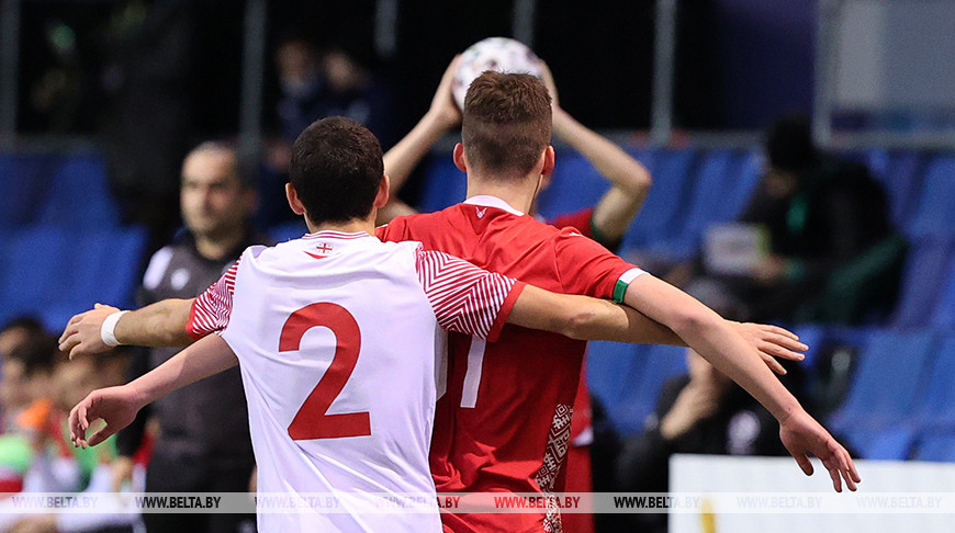 Футболисты сборной Беларуси (U-17) обыграли сверстников из Грузии