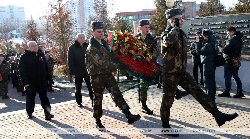 В Витебске почтили память погибших в Афганистане