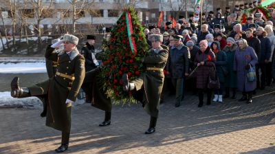 Митинг в память о погибших в Афганистане солдатах прошел в Минске
