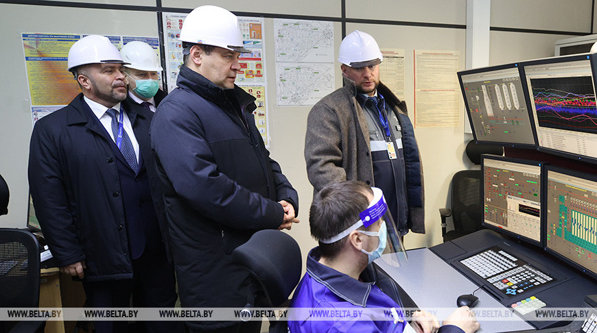 Головченко посетил ОАО "Гродно Азот"