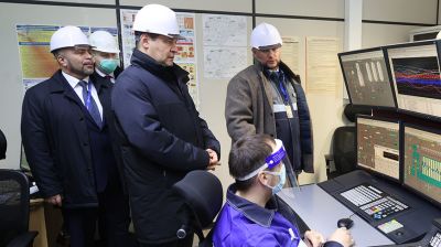 Головченко посетил ОАО "Гродно Азот"