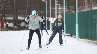 Всебелорусская студенческая лыжня прошла в Минске