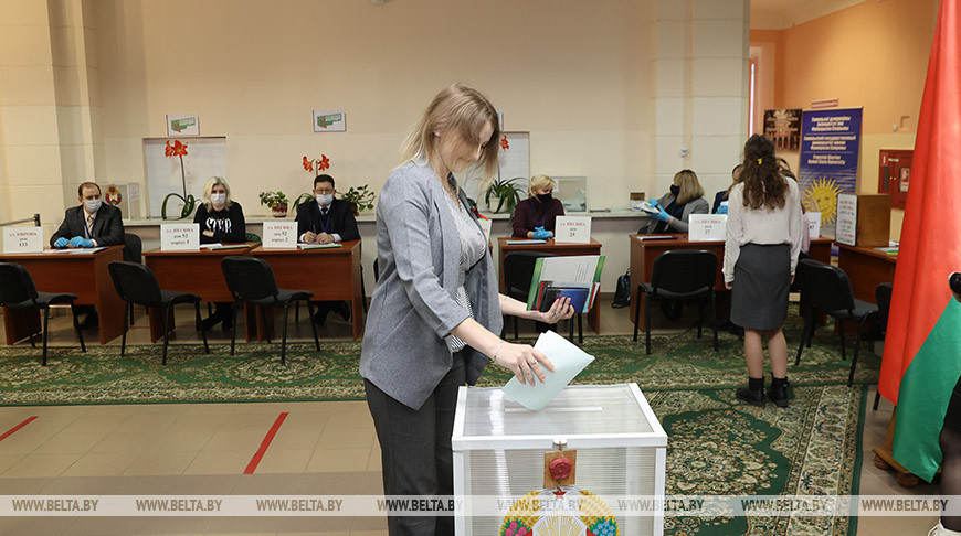 Голосование на референдуме идет в Гомеле