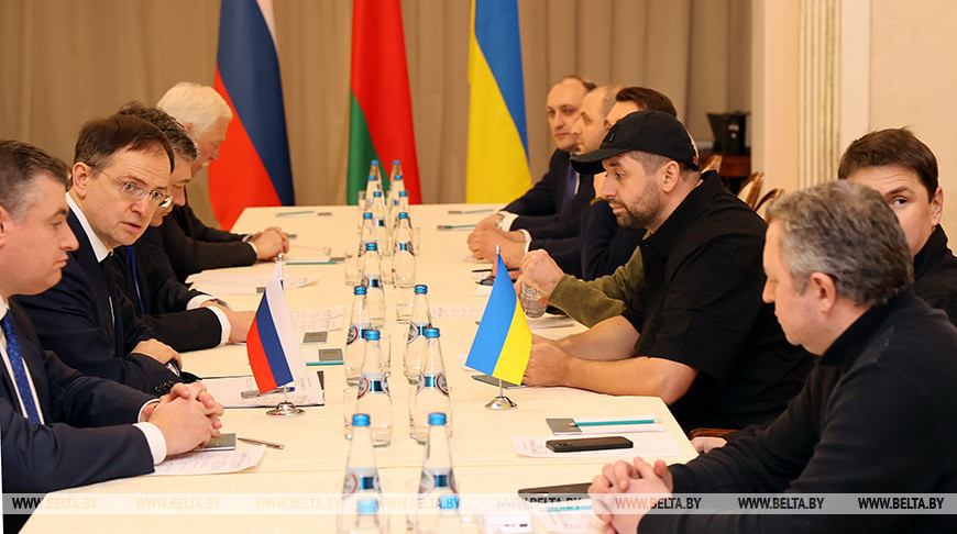 Россия и Украина проводят переговоры на Припяти в Гомельской области