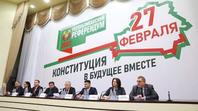 Пресс-конференция об итогах работы национальных наблюдателей прошла в общественном информцентре