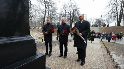 В столице почтили память евреев Минского гетто, погибших 80 лет назад