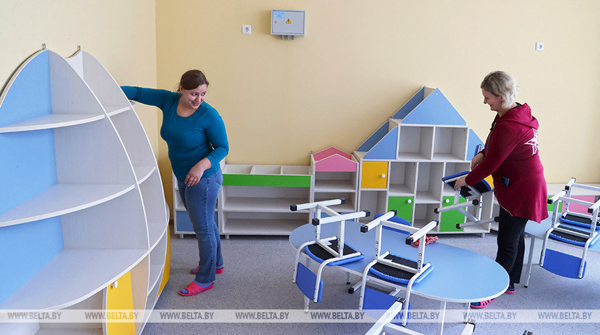 Новый детский сад готовится к открытию в Шклове