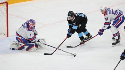 Минское "Динамо" уступило СКА в третьем матче первого раунда плей-офф КХЛ