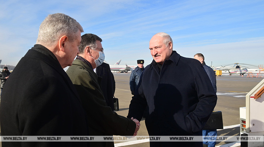 Лукашенко прибыл в Москву на переговоры с Путиным