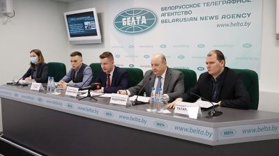 Пресс-конференция о строительстве соцобъектов в Минске и Минской области прошла в БЕЛТА