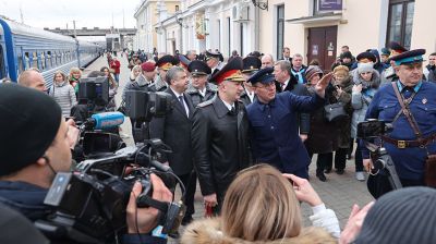 Поезд исторической памяти прибыл в Брест