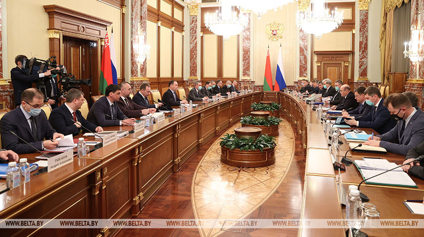 Переговоры Головченко и Мишустина проходят в Москве